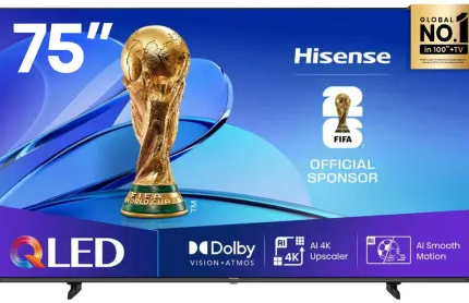 Hisense Q6Q 75 Inch QLED VIDAA Smart LED TV