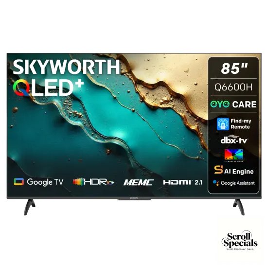 85Q6600H Skyworth 85 Inch Q6600H QLED Google TV - Image 1