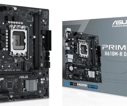 Asus Prime H610M-R Intel LGA 1700 Micro ATX Motherboard