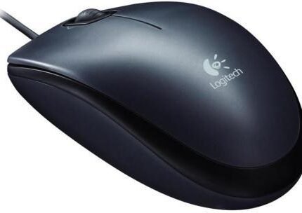 Logitech M90 USB Black Wired Mouse