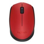 Logitech M171 Optical Wireless Mouse Red