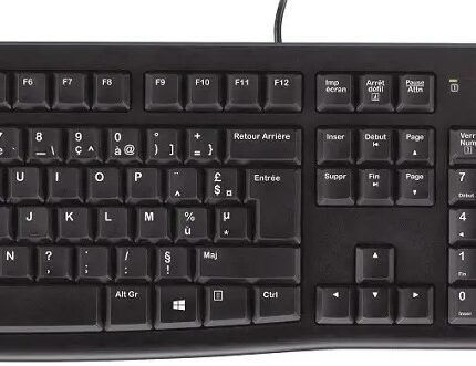 Logitech MK120 Wired Desktop Keyboard And Mouse Combo