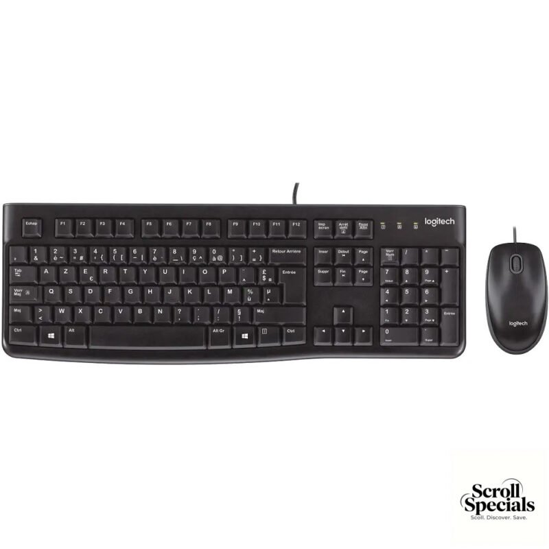 Logitech MK120 Wired Desktop Keyboard