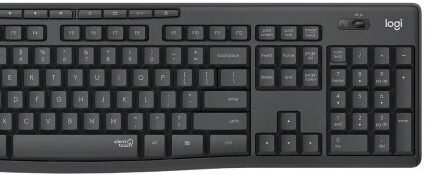 Logitech MK295 Black Silent Wireless Keyboard & Mouse Combo