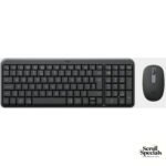 Logitech Black MK250 Wireless Mouse and keyboard Combo