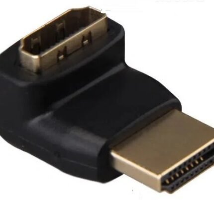 UniQue HDMI Male To Female 90 Degree Adaptor