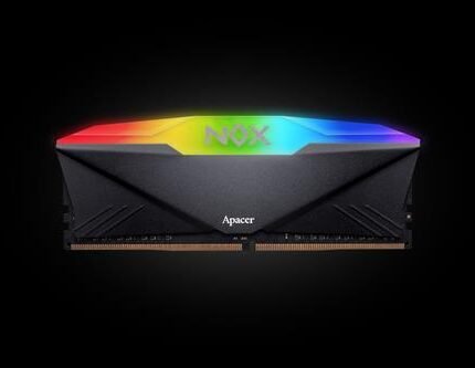 Apacer Nox 16GB RGB DDR4 3600MHz Gaming Memory