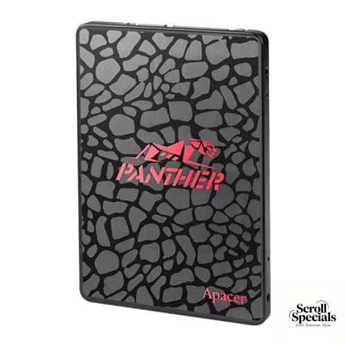 AP1TBAS350-1 Apacer AS350 Panther 1TB 2.5" SATA III Internal Solid State - Image 1