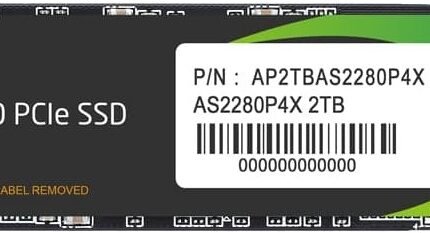 Apacer AS2280P4X M.2 PCIe Gen3 x 4 256GB SSD