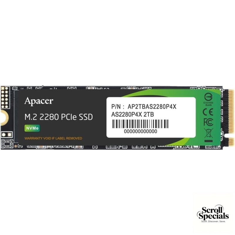 Apacer AS2280P4X M.2 PCIe Gen3