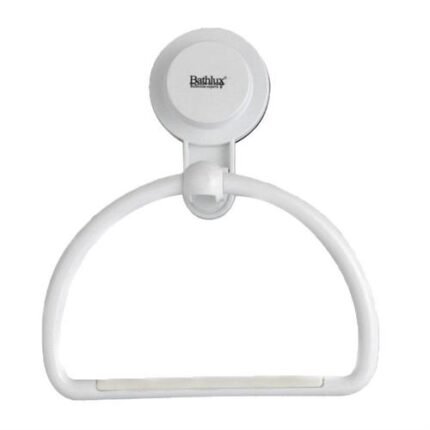 Bathlux Single Towel Rack with Suction Cup