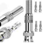 Securnix RG59 8 Pack Screw Spring BNC Connectors