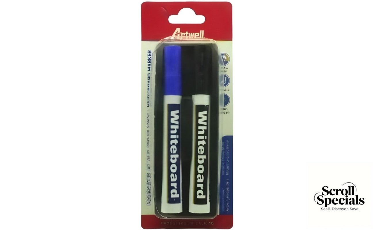 Artwell 2 Pack Whiteboard Markers