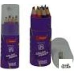 Brainware Bertand 12 Short Colour Pencils With Sharpener