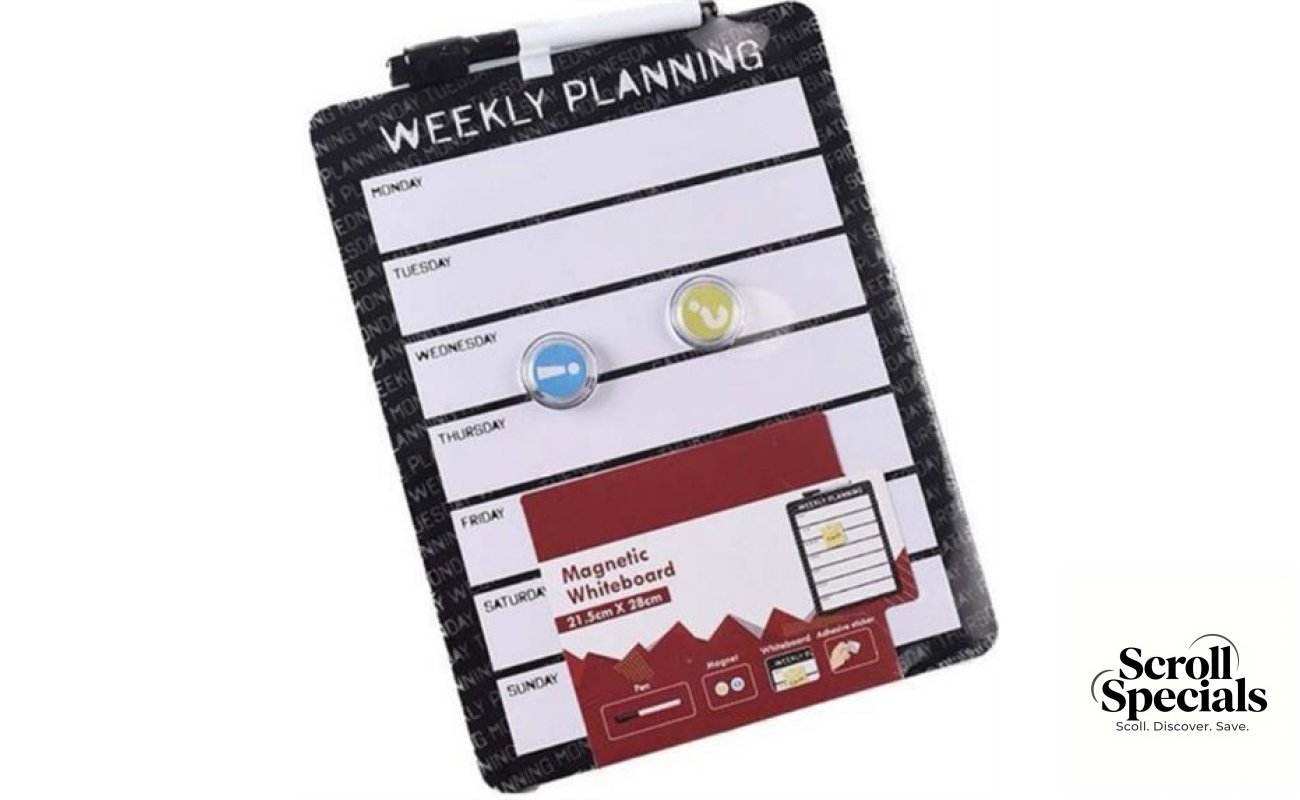 Brainware Magnetic Weekly Planner