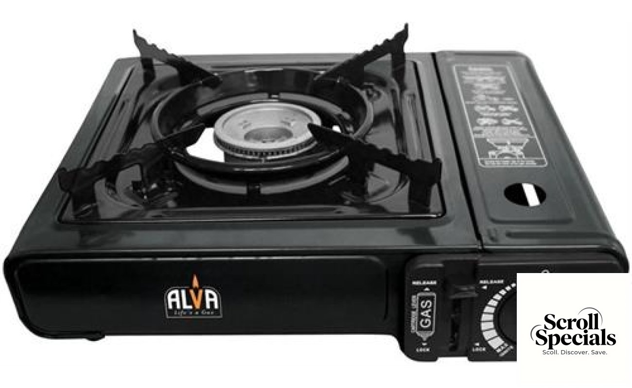 Alva Single Burner Canister Gas