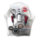 Geeko In Ear Wired Earphones With Volume Control