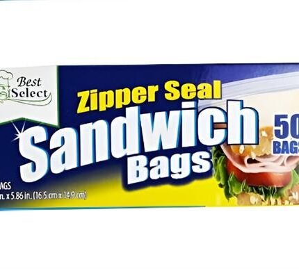 Casey Zip Seal 50 Sandwich Bags 16x15cm