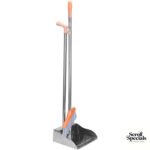 Casey Long Standing Dustpan And Broom Set Yellow