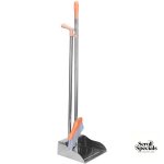 Casey Long Standing Dustpan And Broom Set Yellow