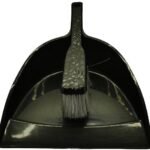 Casey Handheld Dust Pan And Brush Set Black