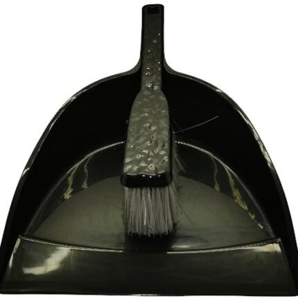 Casey Handheld Dust Pan And Brush Set Black