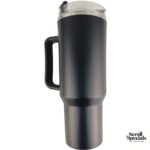 Casey Copo Termico Stainless Steel Black 500ml Mug With Lid