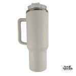 Casey Copo Termico Stainless Steel White 500ml Mug With Lid