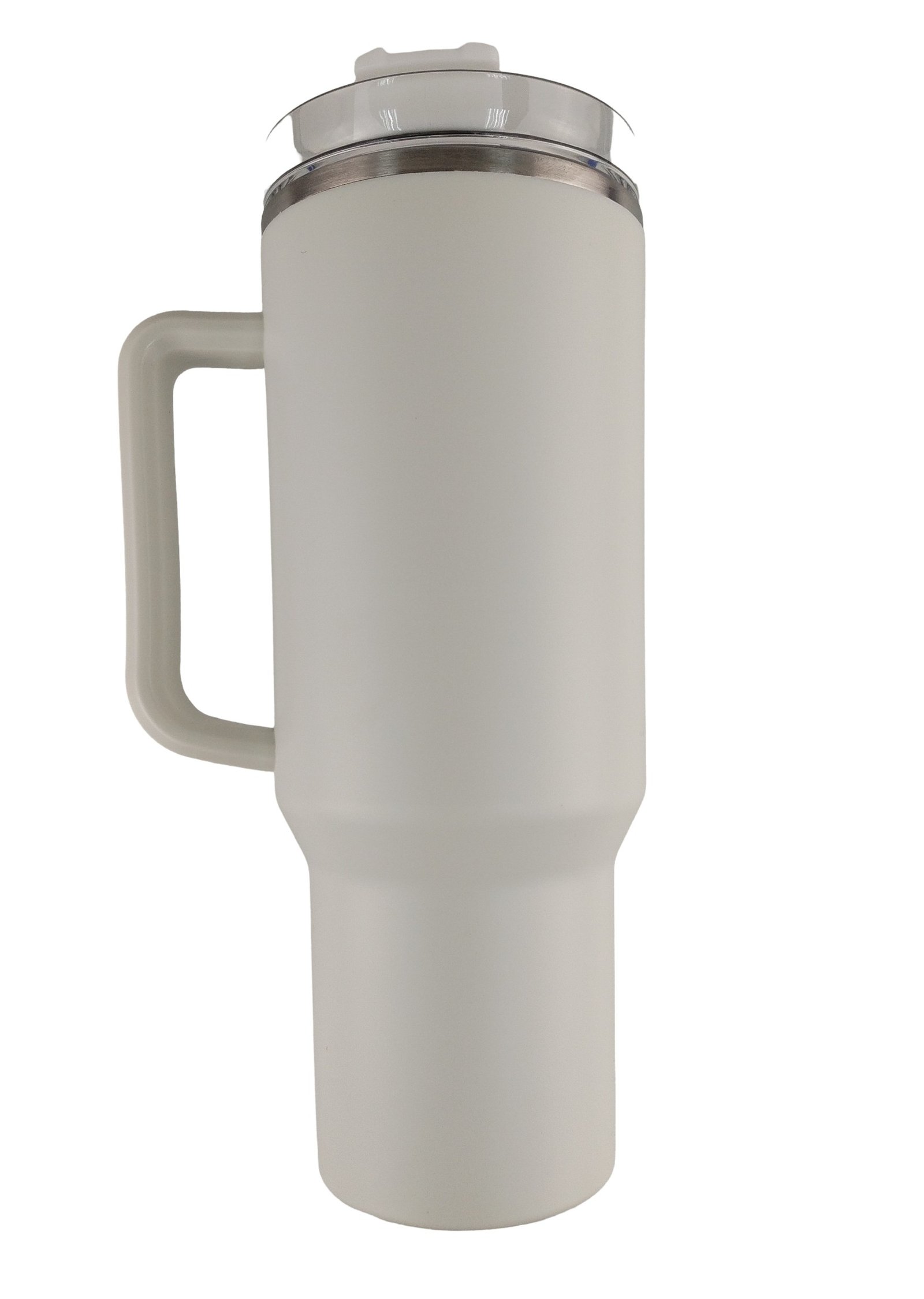 CSY-AP3076WHT Casey Copo Termico Stainless Steel White 500ml Mug With Lid - Image 1