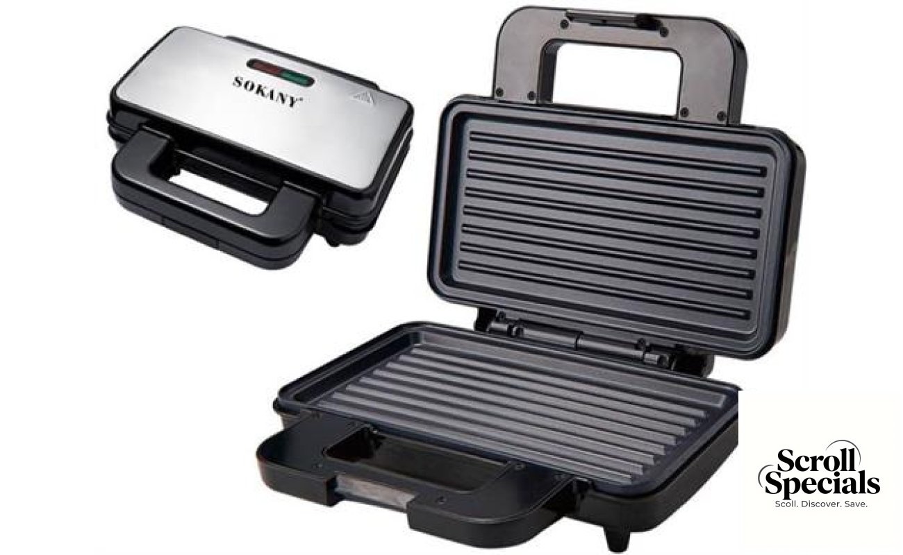 Sokany Multifunctional Grill Maker- Non-Stick