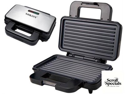 Sokany Multifunctional Grill Maker- Non-Stick