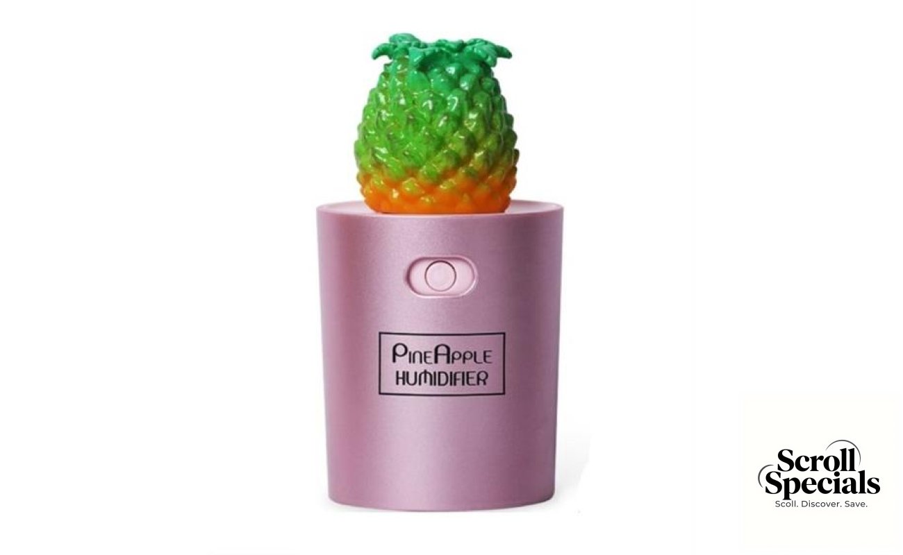 CaseyPineapple Shaped Multifunctional Portable 130ml