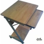 COMPUTER DESK-WOOD FINISH