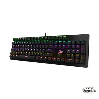 DRACOE1 KWG Draco E1 Mechanical Neon Light Keyboard - Image 1