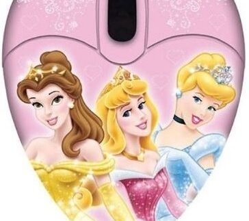 Disney Pink Princess Mini Optical USB Mouse