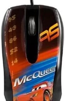 Disney Brown Cars Optical USB Mouse