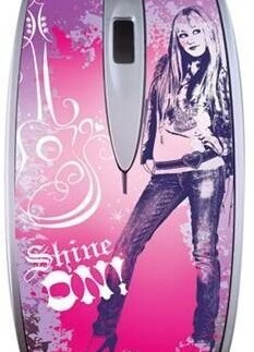 Disney Hannah Montana ShineON Optical USB Mouse