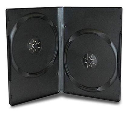 Unique Black 14Mm Single DVD Case