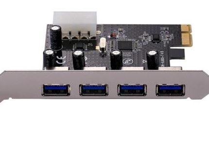 UniQue PCI-e x1 to 4x USB 3.0 Ports Card