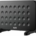 Alva 2000w Electric Convection Black Heater