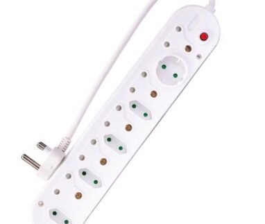 UniQue Electrosense 10 Way Multiplug Surge Protection