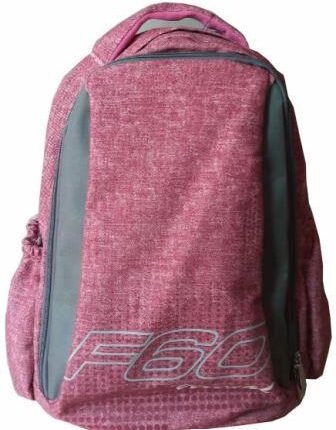 Macaroni Pink and Grey Laureate Student Backpack
