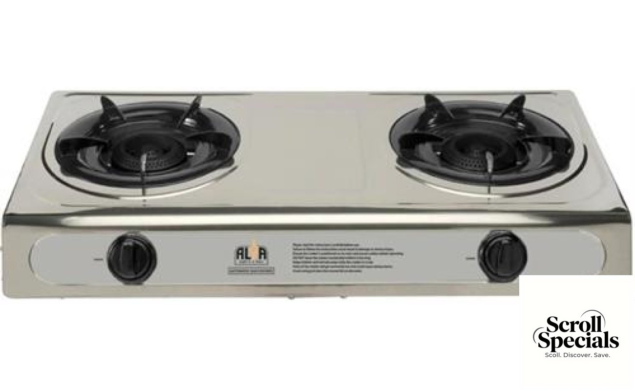Alva Stainless Steel 2 Plate