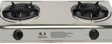 Alva Stainless Steel 2 Plate Gas Stove