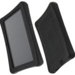 Geeko Black Velocity Tablet Rubber Cover-Desgined