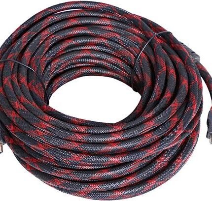 UniQue Braided 5m HDMI to HDMI 19 Pin Cable