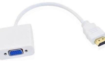 UniQue HDMI Male To VGA Female With Audio Adaptor