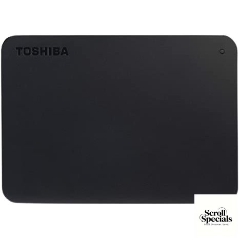 HDTB510EK3AA Toshiba 1TB Canvio Basics USB 3.0 Portable Hard Drive - Image 1