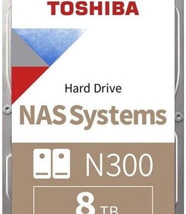 Toshiba N300 8TB NAS Internal SATA Hard Drive