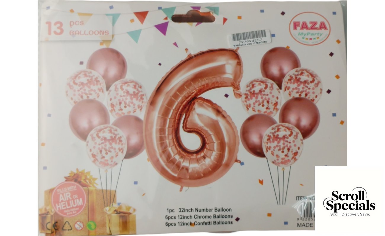 Casey 13pc Rose Gold White
